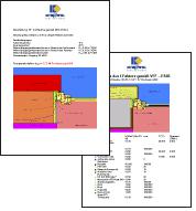 Schematisch Darstellung eines Bauanschlusses mit zugehöriger Kalkulation